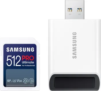 512GB PRO Ultimate Memory Card + Reader