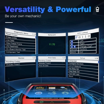 Vdiagtool VD30 Enhanced OBD2 Scanner