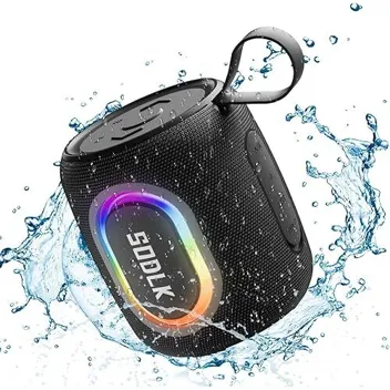 Sodlk T13 RGB Light IPX7 Waterproof Bluetooth Portable Speaker