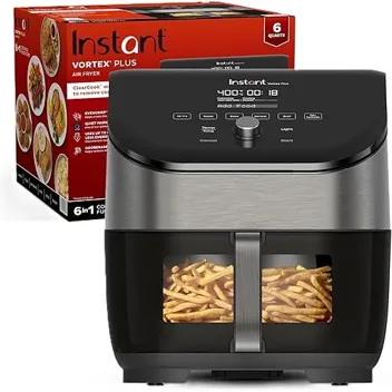 Instant Vortex Plus 6QT Air Fryer with Odor Erase Technology