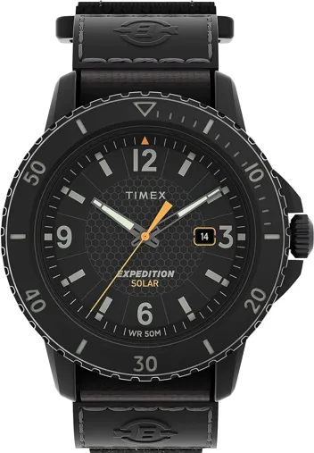 Expedition Gallatin Solar-Powered Watch (Black)