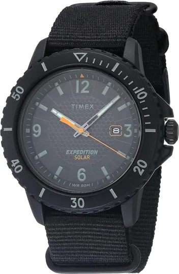 Expedition Gallatin Solar-Powered Watch (Black)