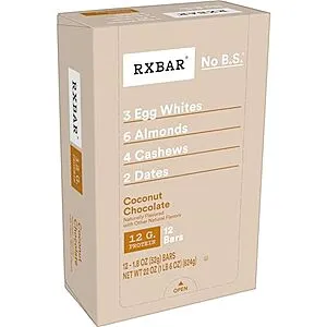 [S&S]: 1.83-Oz RXBAR Protein Bars (Coconut Chocolate)