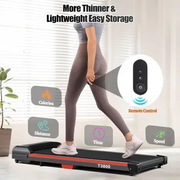 Qyds US Walking Pad Under Desk Treadmill with Remote