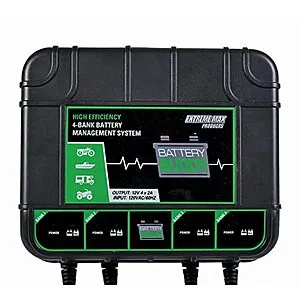 4-Bank Extreme Max Battery Buddy Battery Charger/Maintainer (1229.4023)