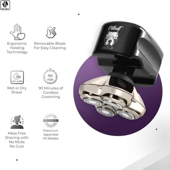 Pitbull Gold PRO Head and Face Shaver