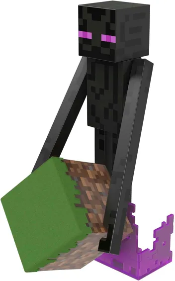 Minecraft Diamond Level Creeper, 5.5-inch Collector Action Figure with Die-cast Accessories