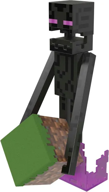 Minecraft Diamond Level Creeper, 5.5-inch Collector Action Figure with Die-cast Accessories