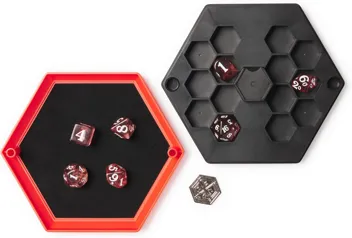 Spin Master Games 7-Polyhedral Campaign Dice Tower Set