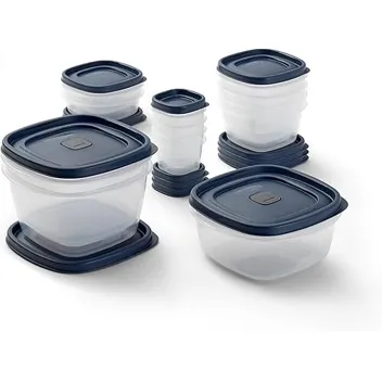 60-Piece Food Storage Containers with Lids