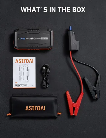 S8 1500A 12V Car Jump Starter (Up to 6L Gas, 3L Diesel)