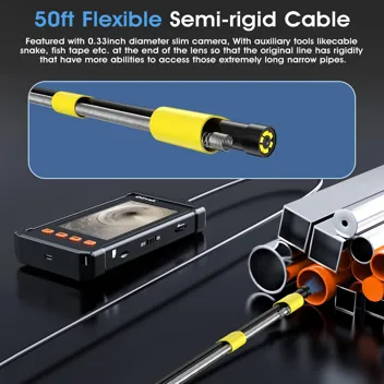 50' Oiiwak 1080p Endoscope Inspection Camera