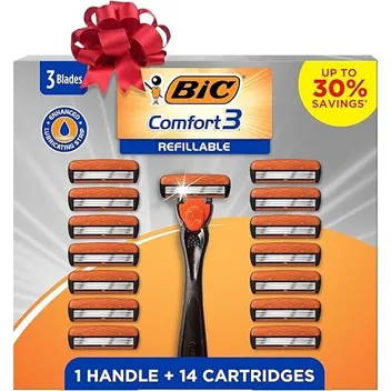Comfort 3 Hybrid Men's Hybrid Razor with 14x Cartridges