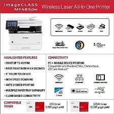 imageCLASS MF465dw All-in-One Wireless Duplex Laser Printer