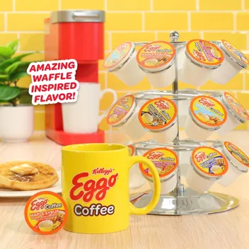 Eggo Beverages Waffle Flavored Coffee Pods Variety Pack (40-Count)