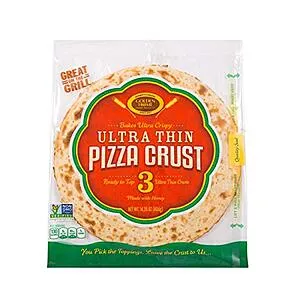 3-Count 12" Home Bakery Products Ultra Thin Pizza Crust