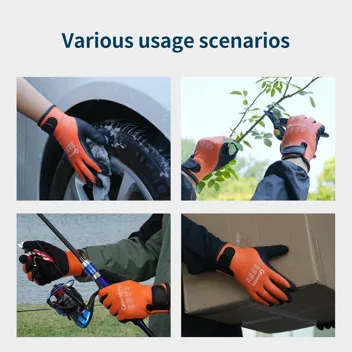 Goestric Waterproof Winter Work Gloves with Latex Grip