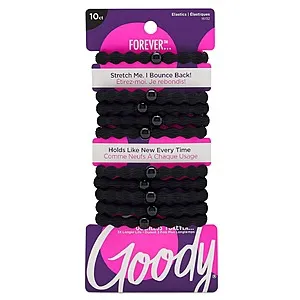 Goody Ouchless Elastic Hair Tie - 10 Count