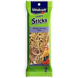 Crunch Sticks Rabbit Treat - Carrot and Honey - Rabbit Chew Sticks (Wild Berry & Honey) 4