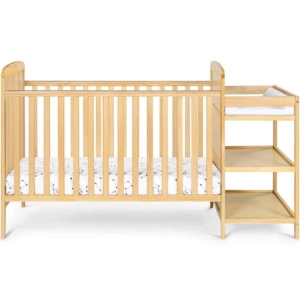 Suite Bebe Ramsey 3-in-1 Convertible Crib & Changer (Natural)