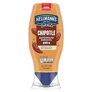 [S&S]: 11.5-Oz Hellmann's Mayonnaise Dressing (Mild Chipotle)