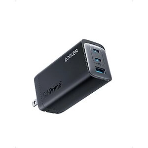 USB C Charger, 737 Charger GaNPrime 120W, PPS 3 Port Fast Compact Foldable Wall Charger