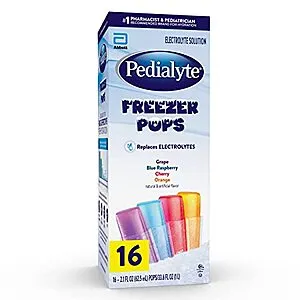 2.1-Oz Electrolyte Solution Freezer Pops (Assorted Flavors)