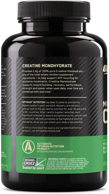 300-Count Micronized Creatine Monohydrate Capsules