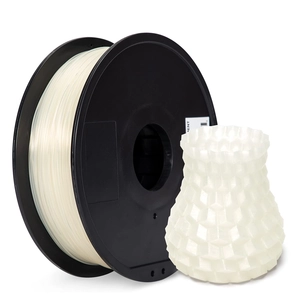 Inland PLA Plus (PLA+) 3D Printer Filament 1.75mm - 1 kg Spool (2.2 lbs) Natural,