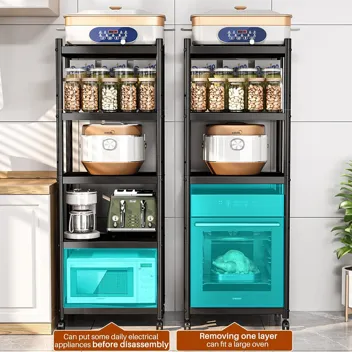 Caktraie 4-Shelf Heavy Duty Rack