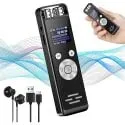 Tcvyai 64GB MP3 Digital Voice Recorder