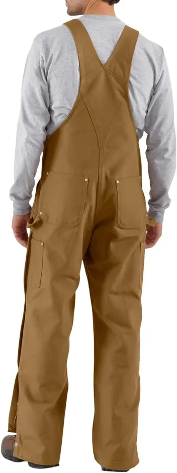 Carhartt Loose Fit Firm Duck Bib Overall (Black)