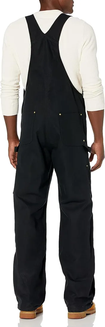 Carhartt Loose Fit Firm Duck Bib Overall (Black)