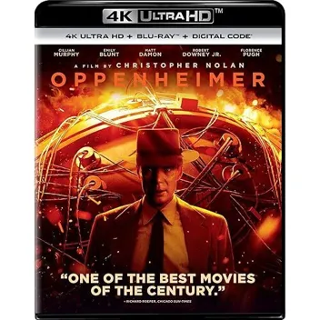 Oppenheimer (4K Ultra HD + Blu-ray + Digital)