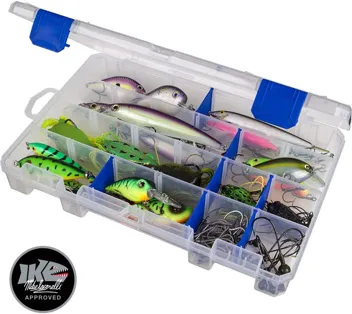 Flambeau Outdoors 1002 Tuff Tainer Fishing Tackle Tray Box w/ 6 Compartments