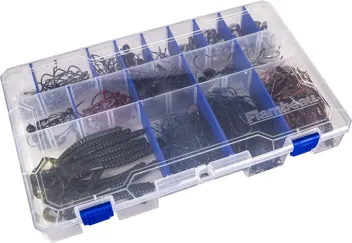 Flambeau Outdoors 1002 Tuff Tainer Fishing Tackle Tray Box w/ 6 Compartments