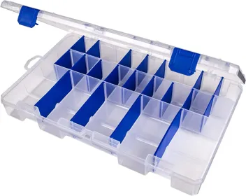 Flambeau Outdoors 1002 Tuff Tainer Fishing Tackle Tray Box w/ 6 Compartments