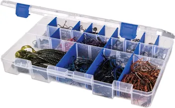 Flambeau Outdoors 1002 Tuff Tainer Fishing Tackle Tray Box w/ 6 Compartments