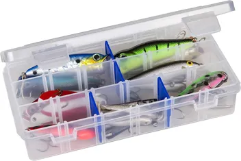 Flambeau Outdoors 1002 Tuff Tainer Fishing Tackle Tray Box w/ 6 Compartments