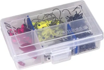 Flambeau Outdoors 1002 Tuff Tainer Fishing Tackle Tray Box w/ 6 Compartments