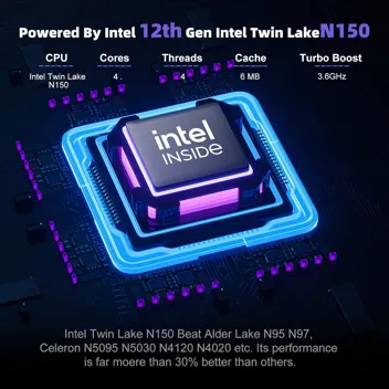 74% Discount on a Gaming Laptop Computer with Intel N150 Processor (Up to 3.6GHz)