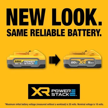 20V Max XR PowerStack Lithium Ion Battery (DCBP520)