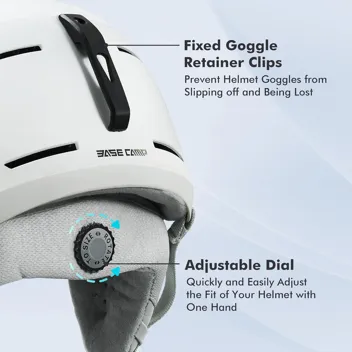 Base Dial-Fit Snowboard Helmet