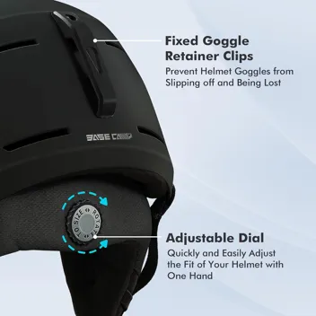 Base Dial-Fit Snowboard Helmet