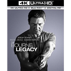 The Bourne Legacy (4K UHD + Blu-ray + Digital)