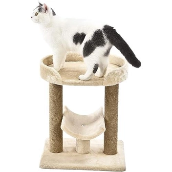 18"x14"x22" Top Platform Cat Tree w/ Scratching Post