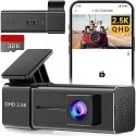 E-Yeeger 2.5K 1440p WiFi Mini Dash Camera with 32GB Card