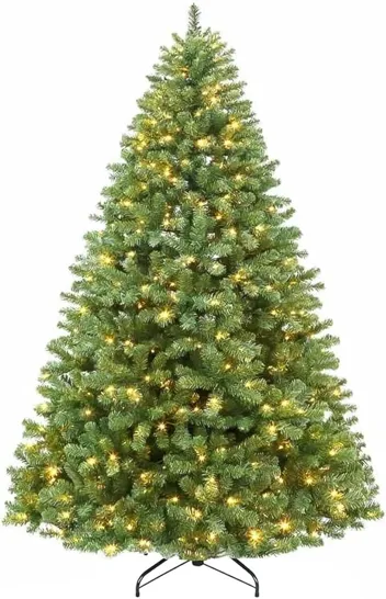 Hykolity 6.5' Prelit 400-LED Artificial Christmas Tree