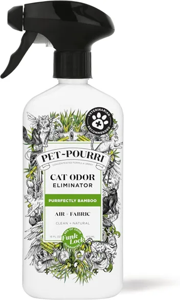 Pet-Pourri Pet Odor Air + Fabric Odor Eliminator Spray