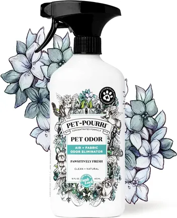 Pet-Pourri Pet Odor Air + Fabric Odor Eliminator Spray